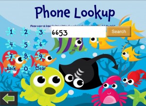 Phone Lookup Screen