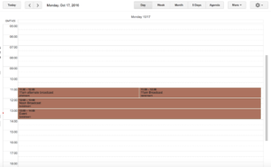 Schedule Overview