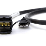 An IBM "Type 1" Token-Ring connector. Known colloquially as a "Boy George Connector" due to its ambiguous gender. 